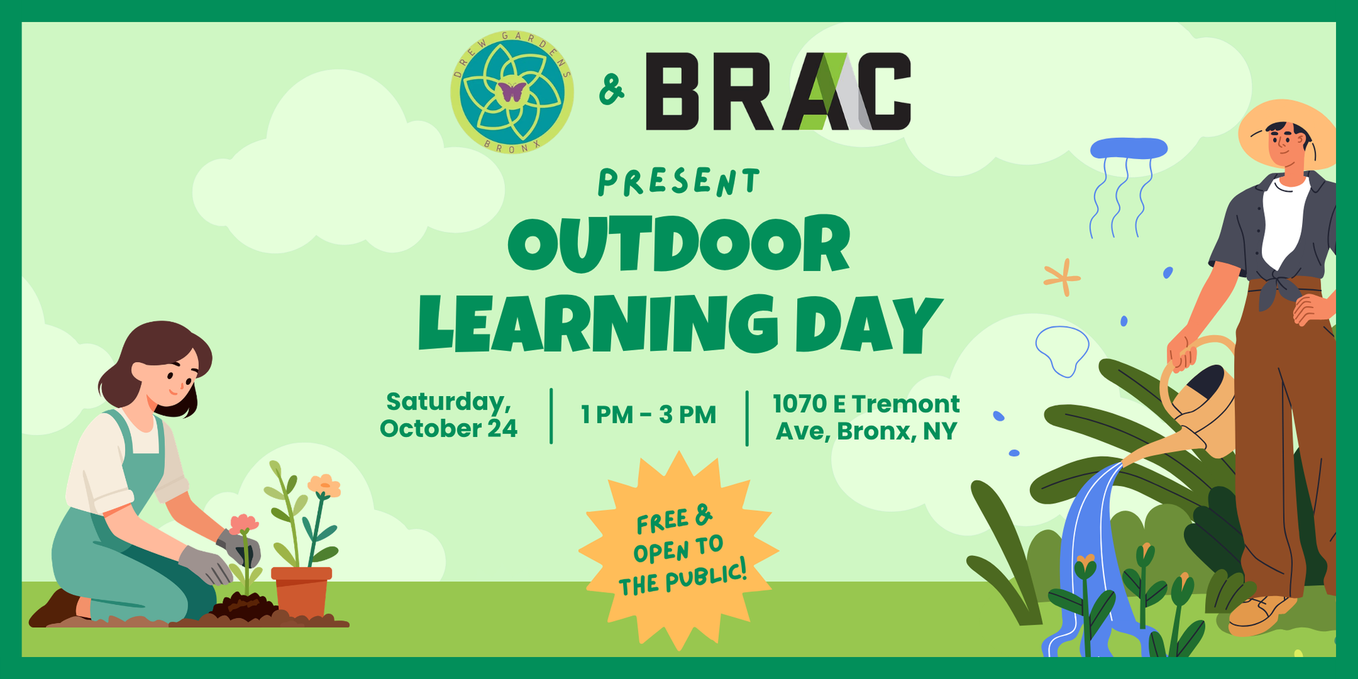 Outdoor Learning Day with Drew Gardens